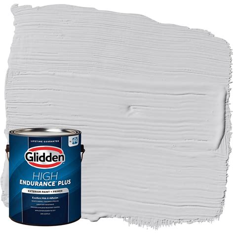 glidden high endurance  exterior paint  primer universal grey