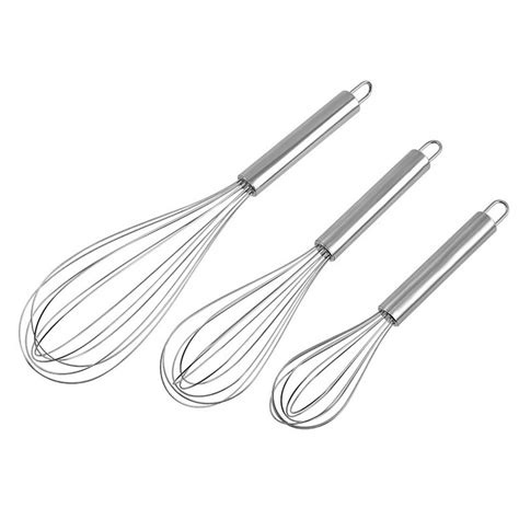 ankishi stainless steel whisks wire whisk set kitchen wisks  cooking