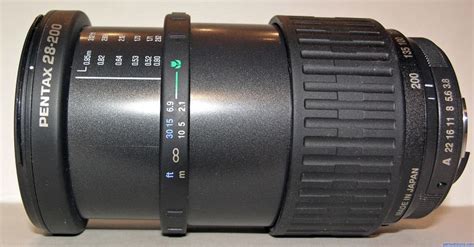 Smc Pentax Fa 28 200mm F3 8 5 6 Al [if] Lens Photo Pentax Lens