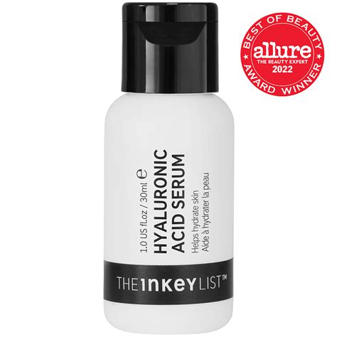 inkey list  hyaluronic acid serum ml smooth skin
