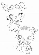 Coloring Pages Jewelpet Pets Kids Characters Funny Visit Printable sketch template