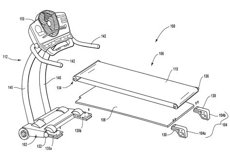 patent  method  apparatus  treadmill  frameless treadbase google patentsuche