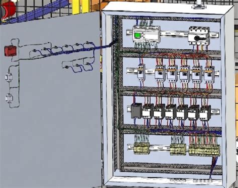 electrical panel designing supermaket chain panel design