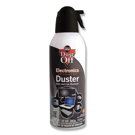 disposable compressed air duster  oz  comp  charge
