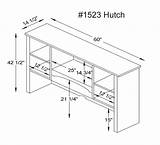 Hutch 1523 Woodbury Dimensions sketch template