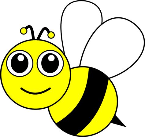 cute bee clipart   transparent png creazilla