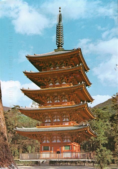 japanese tower  temple