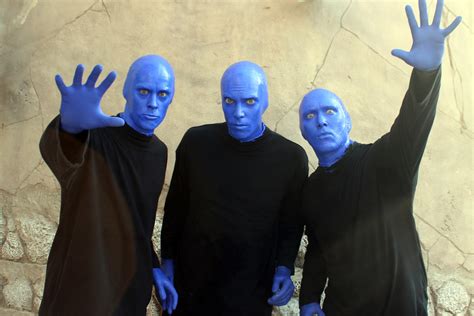 exclusive interview   weird wacky world  blue man group