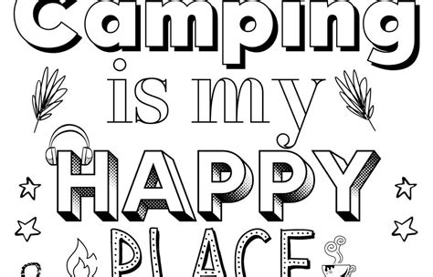 printable camping coloring pages   ages jenny  dapperhouse