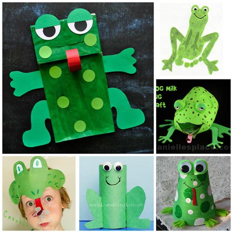 cute frog crafts  kids  create crafty morning