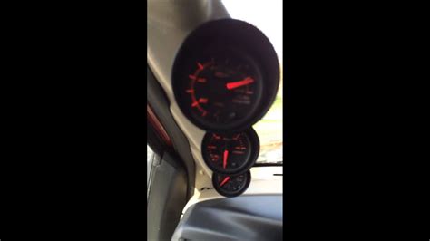 glowshift fuel pressure gauge youtube