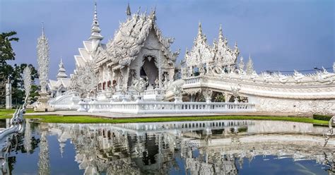 wat rong khun  white temple  thailand india imagine