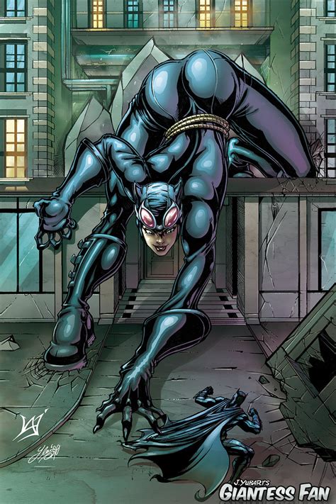 giantess catwoman vs batman by giantess fan comics on deviantart