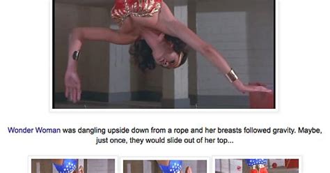 wonder woman upside down boobs imgur