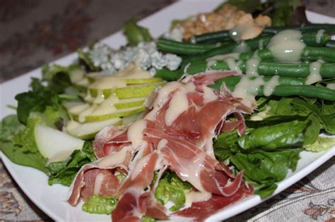 Front Range Fork And Cork Pear And Prosciutto Salad With