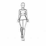 Cuerpo Dibujo Lapiz Animar Boceto Cuerpos Femenino Bosetos Humana Modelos Farias Figuras Visitar sketch template