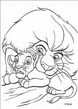 Simba Mufasa Hellokids sketch template