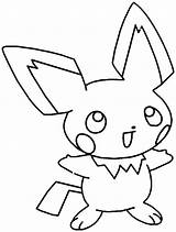 Pichu Coloring Pokemon Pages Piplup Color Laughing Printable Getcolorings Print sketch template