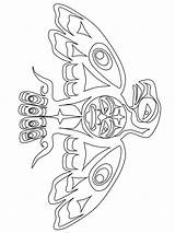 Coloring Pages First Nations Haida Colouring Template Kids Printable Raven Native American Canadian Northwest Pacific Library Clipart Easy Book sketch template