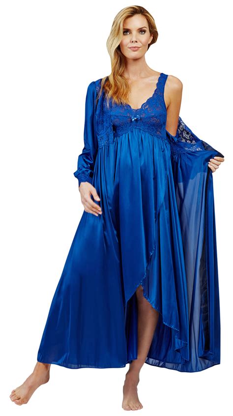 satin lace nightgowns  women misses  size nighty