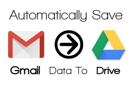 backup  gmail data  google drive automatically