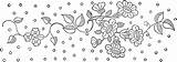 Embroidery Floral Patterns Pretty Pattern Hand Fairy Antique Graphics Thegraphicsfairy sketch template
