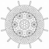 Mandala Monday Coloring Pages Colour Gentlemancrafter Printable sketch template