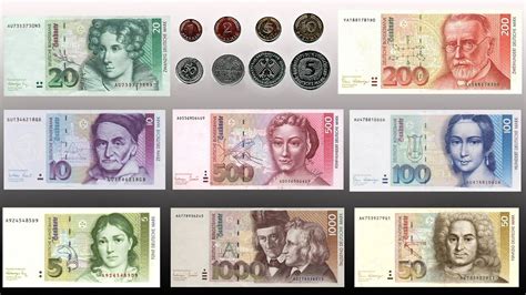 german mark banknotes and coins deutsche mark banknoten und münzen youtube