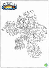 Dinokids Skylanders Coloring Close sketch template