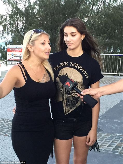 Brisbane Teen Who S Breast Was Exposed By Madonna Shows Flask She Was