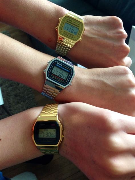 watches images  pinterest casio  gold watches  jewelery