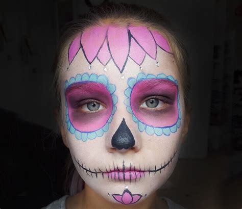 sweet sugar skull makeup tutorial parties with a cause