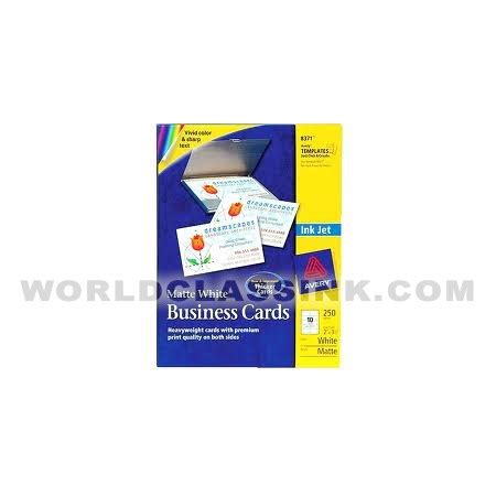 avery   business cards blank