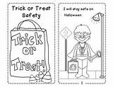 Safety Trick Treating sketch template