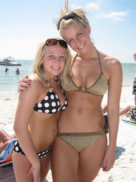 Sexy Bikini Girls At The Beach