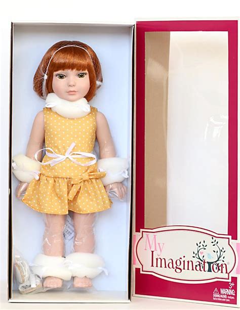 my imagination redhead 18 tonner doll pixie faire