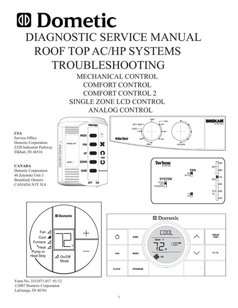 dometic ccc thermostat wiring diagram wiring diagram  schematic