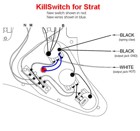 guitar killswitch wiring diagram wiring diagram pictures
