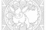Pokemon Flareon Windingpathsart sketch template