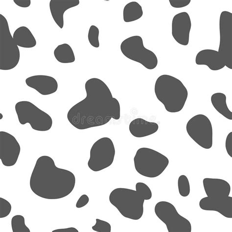 seamless pattern  dalmatian spots stock vector illustration