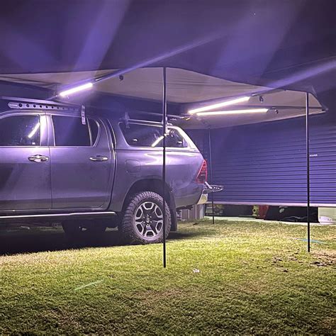 strip tri colour led awning light kit hardkorr australia