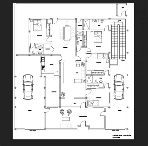 bungalow ground floor plan  dwg file dining hall ground floor plan detailed drawings dream