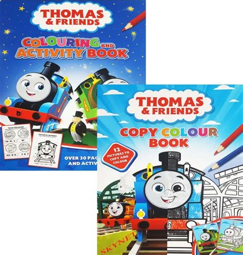 childrens thomas friends colouring activity  copy colour book