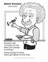 Physics Einstein Aps Silhouette sketch template