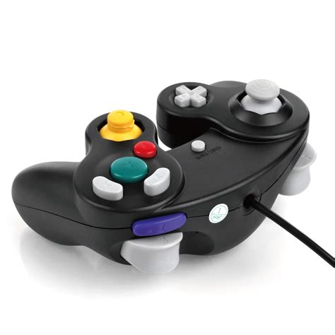 gamecube controller nintendo gc  wii compatible ngc gaming joystick black  ebay