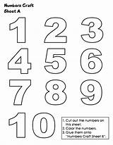 Numbers Coloring Printable Sheet Print Worksheets Template Incolors Credit Larger Club sketch template