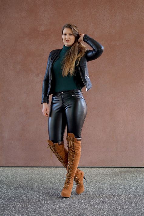 the red wall sexy leather outfits leather tights leather pants women