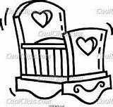 Baby Drawing Crib Coloring Pages Resultado Imagem Para Cradle Clip Clipart Cribs sketch template