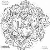 Coloring Pages Fancy Adult Printable Adults Cool Heart 1000 Colouring Peace Gypsy Color Digital Books Psychedelic Kids Stamp Coloriage Print sketch template