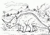 Dinosaurier Jagd Centrosaurus sketch template